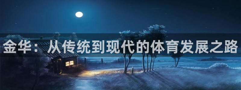 意昂4新能源：金华：从传统到现代的体育发展之路